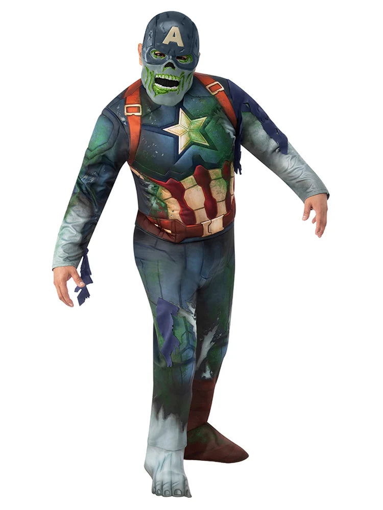 Official Zombie Captain America Costume