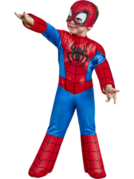 Official Spiderman Deluxe Toddler Costume