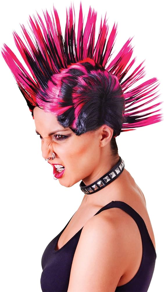 Punk Mohawk Wig