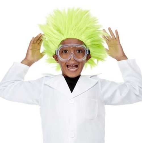 Crazy Professor Wig Child
