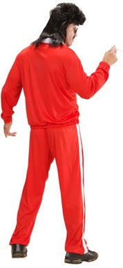 80's Tracksuit Red Costume