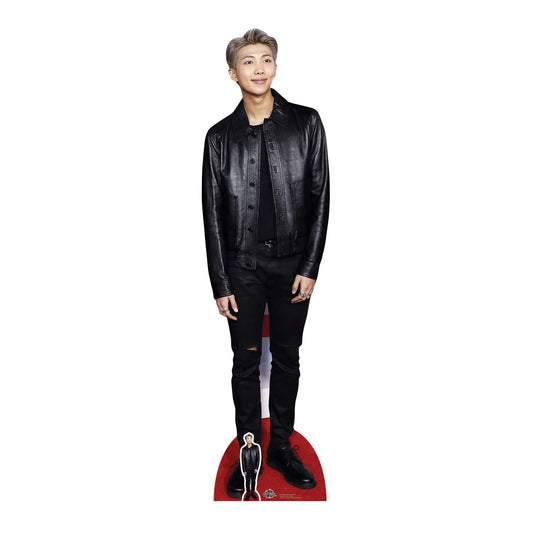 BTS RM Leather Cardboard Cutout 182cm
