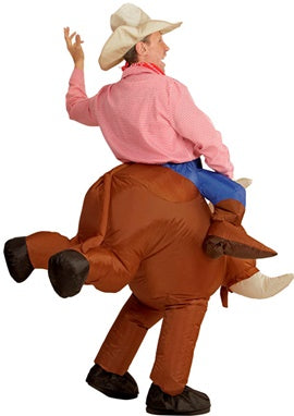 Inflatable Ride on Bull Costume