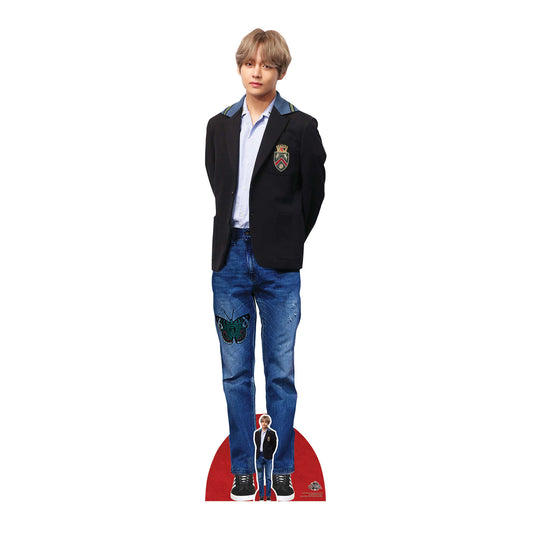 BTS V Blazer Cardboard Cutout 178cm