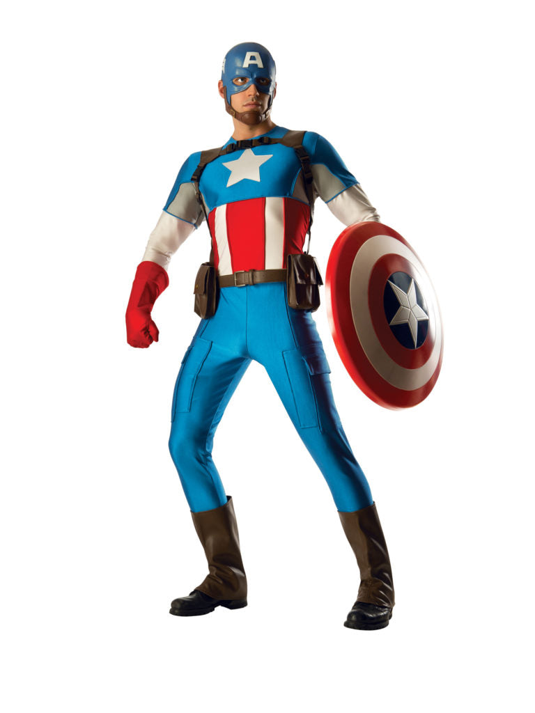 Official Captain America Grand Heritage Super Deluxe Costume