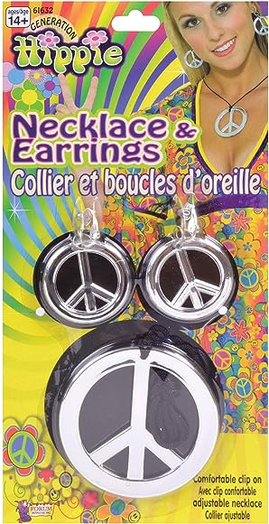 Peace Jewellery Set Silver