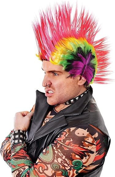 Punk Mohawk Wig