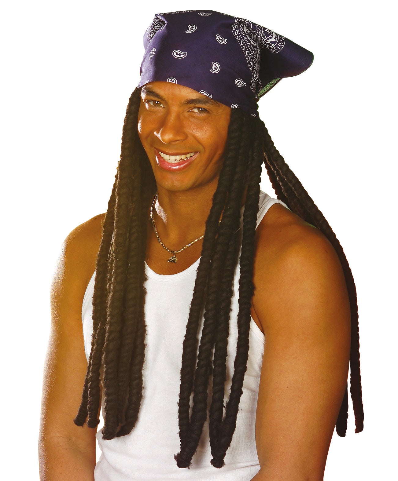 Bandana with Attached Dreadlocks