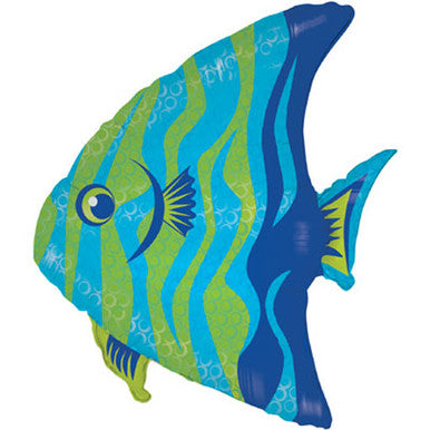 Sealife Angel Fish Supershape Foil Balloon