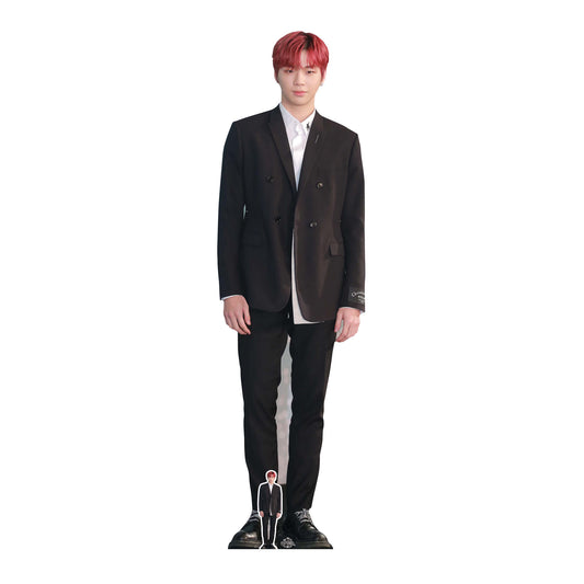 Kang Daniel Red Cardboard Cutout 180cm