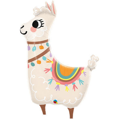 Alpaca Llama Supershape Foil Balloon
