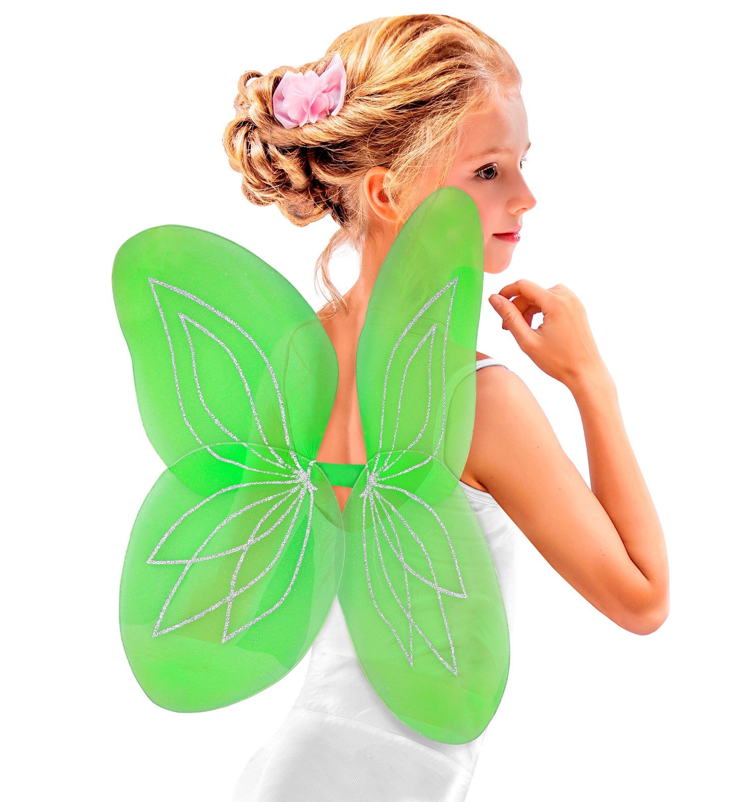 Green Tink Fairy Wings 58cm