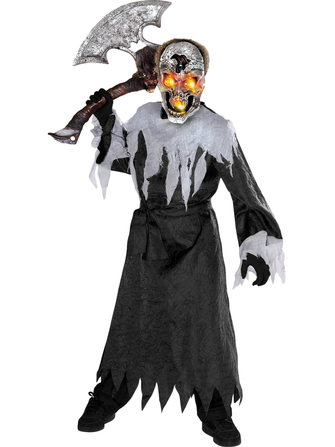 Skull Light Up Child Costume