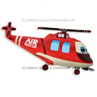 Rescue Helicopter Supershape Balloon