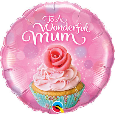 To a Wonderful Mum 18" Foil Balloon