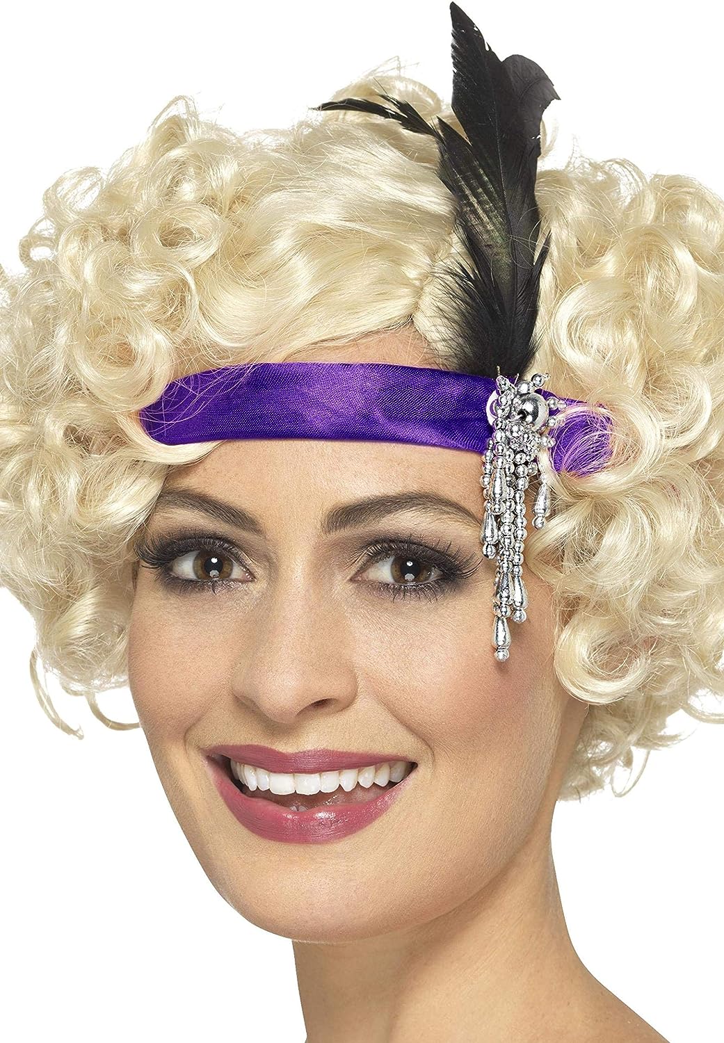 Flapper Headband Satin