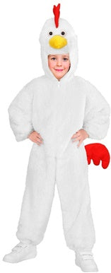 Plush Chicken Child Costume