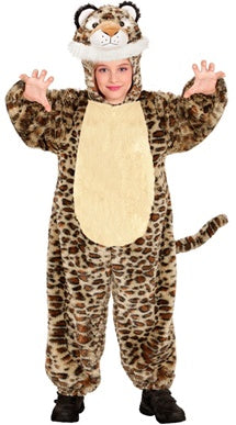 Plush Leopard Child Costume