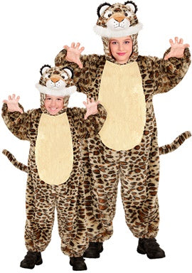 Plush Leopard Child Costume