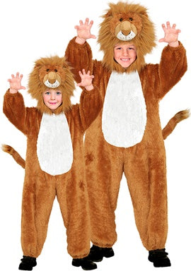 Plush Lion Child Costume