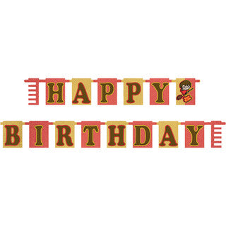 Happy Birthday Harry Potter Scarf Letter Banner