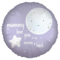 Mummy to The Moon and Back 18" Foil Balloon