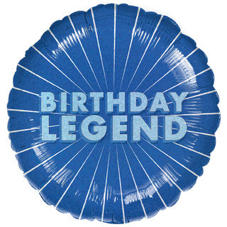 Birthday Legend 18" Foil Balloon