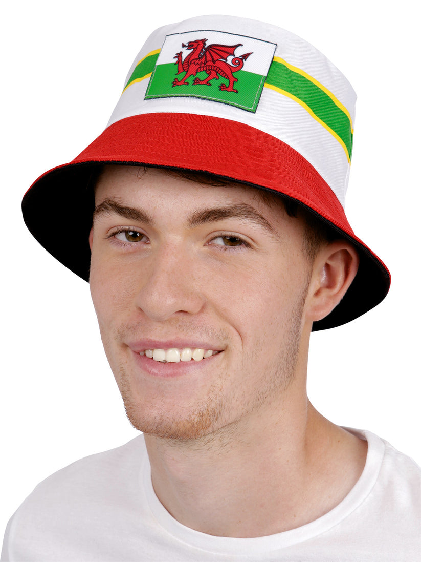 Welsh Flag Bucket Hat