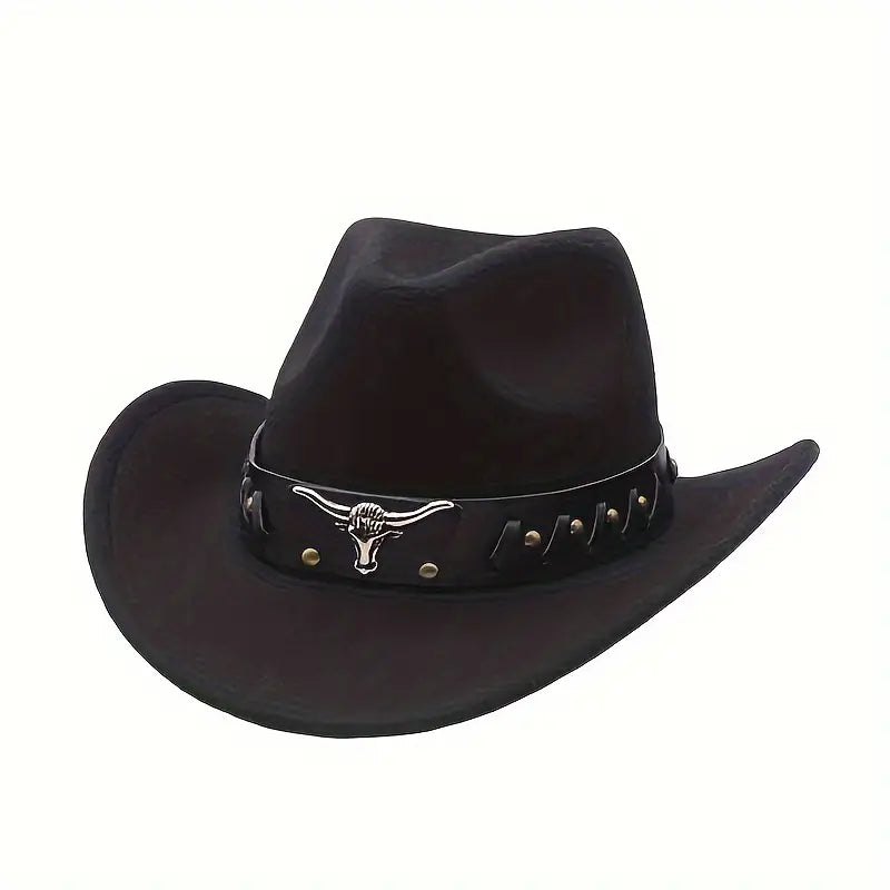 Cowboy Hat Texan Deluxe Black
