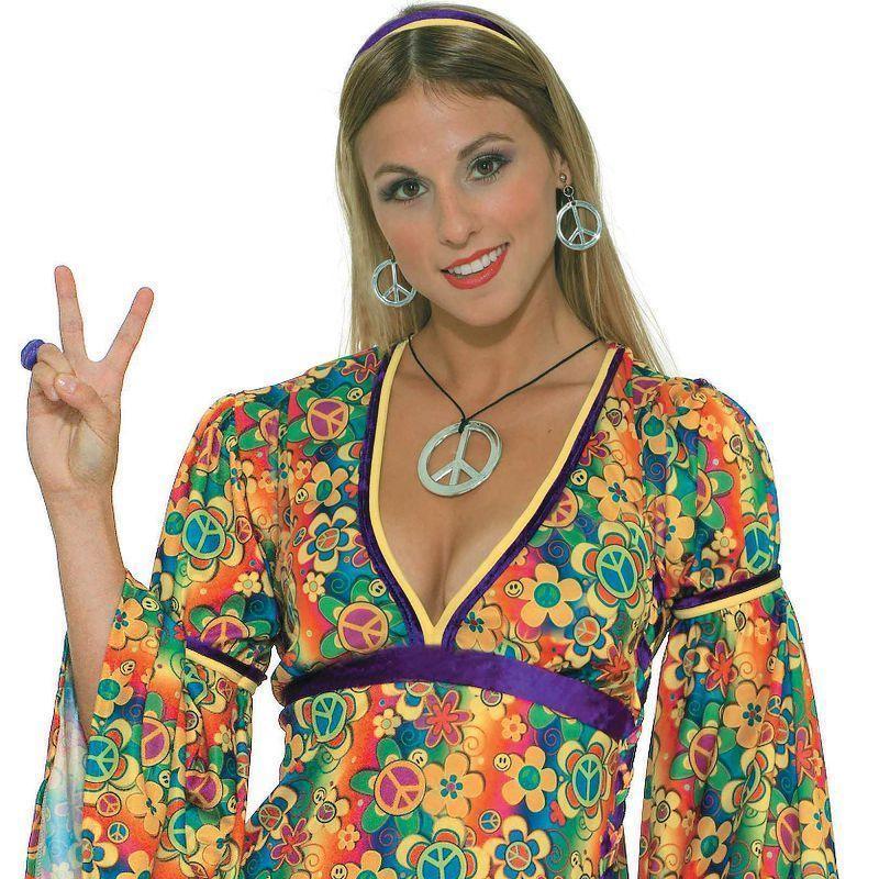 Peace Jewellery Set Silver