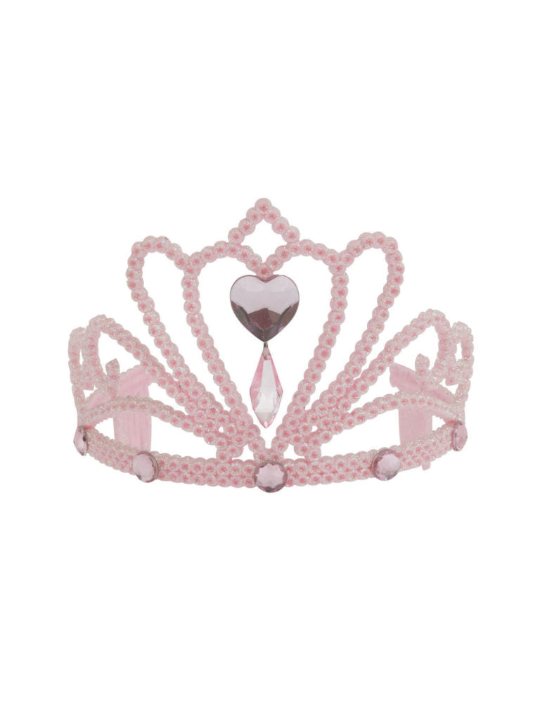 Tiara White Glitter