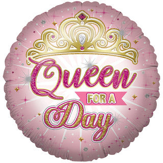Queen for a Day Supershape Foil Balloon