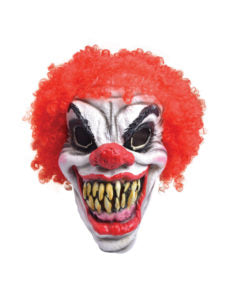 Foam Deluxe Horror Clown Mask