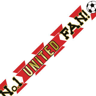 No.1 United Fan Football Banner