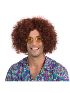 Hippie Man Messy Wig