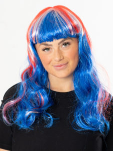 Union Jack Wavy Wig