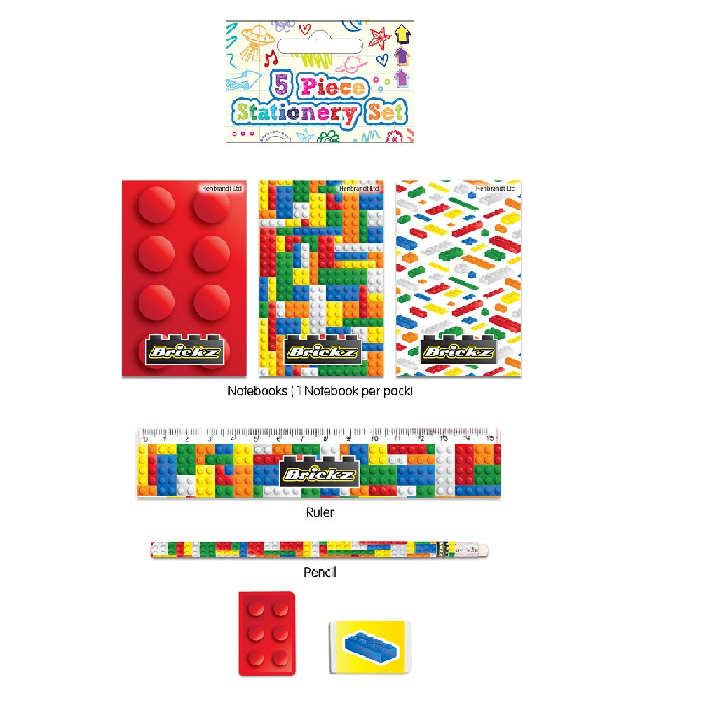 Block/ Brick Stationary Set