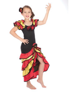 Spanish Rumba Girl Child Costume
