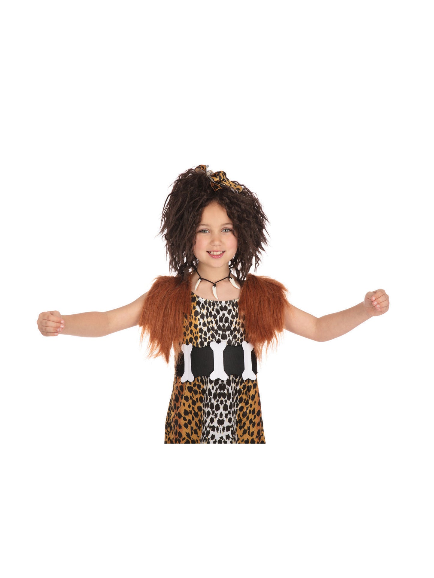 Cavegirl Child Costume and Wig
