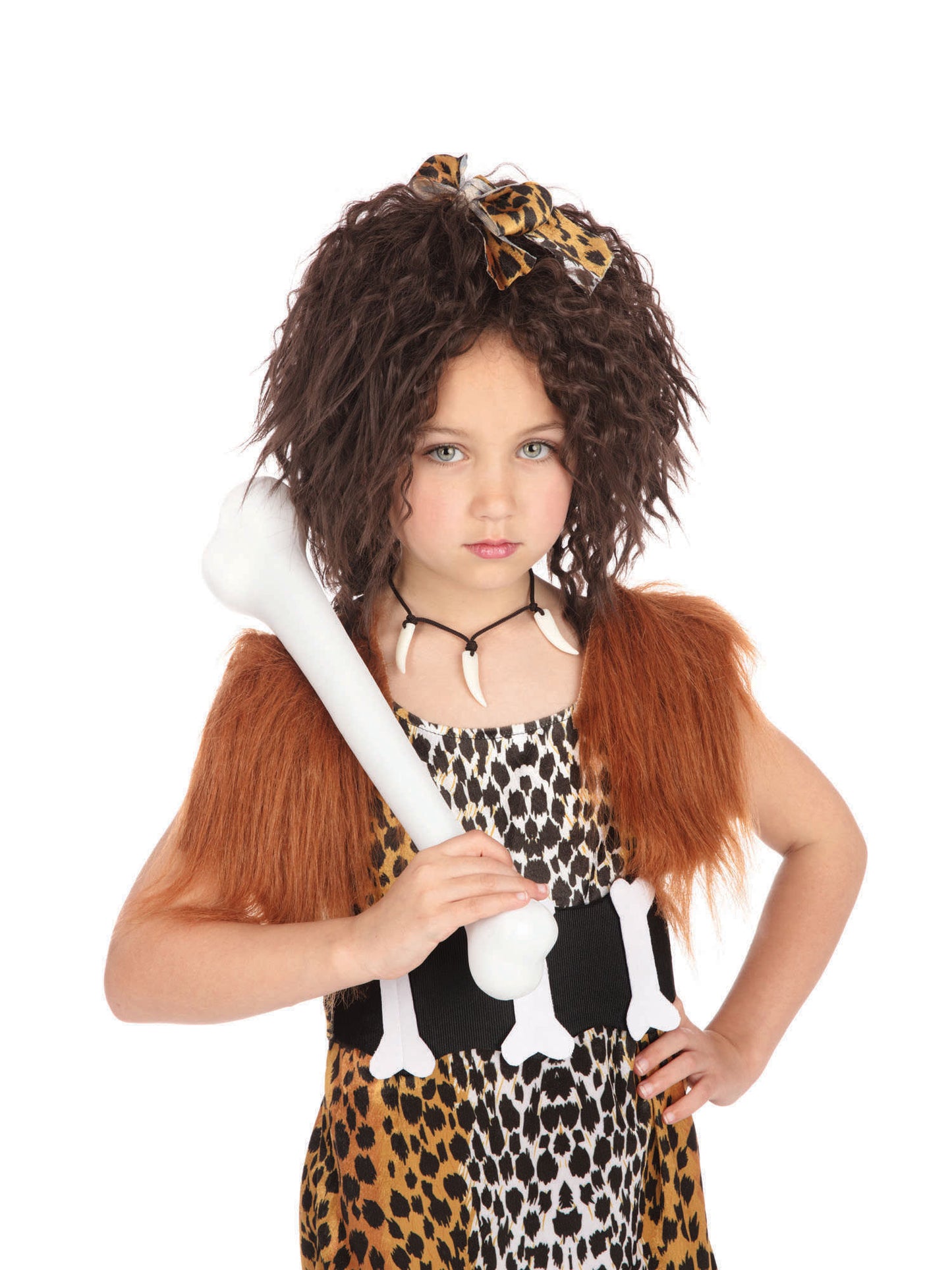 Cavegirl Child Costume and Wig