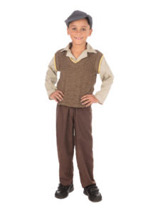 Wartime Schoolboy Child Costume