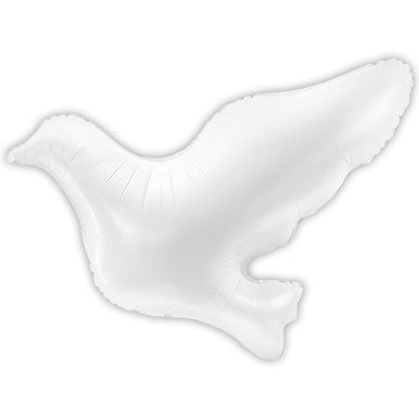 White Dove Supershape Foil Balloon