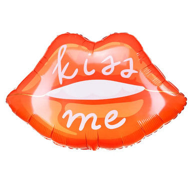 Kiss Me Lips Supershape Foil Balloon