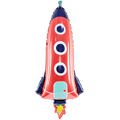 Space Rocket Supershape Foil Balloon