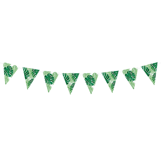Tropical Hawaiin Leaves Paper Bunting
