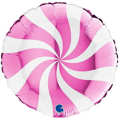 Candy Sweet Swirl 18" Foil Balloon