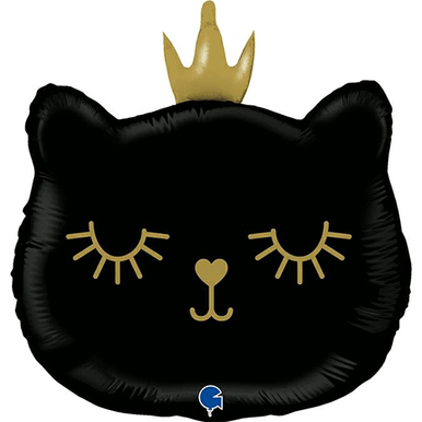 Princess Black Cat Supershape Foil Balloon