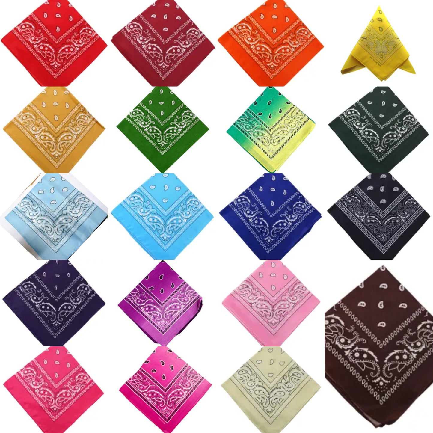 Paisley Bandana/ Neckscarf
