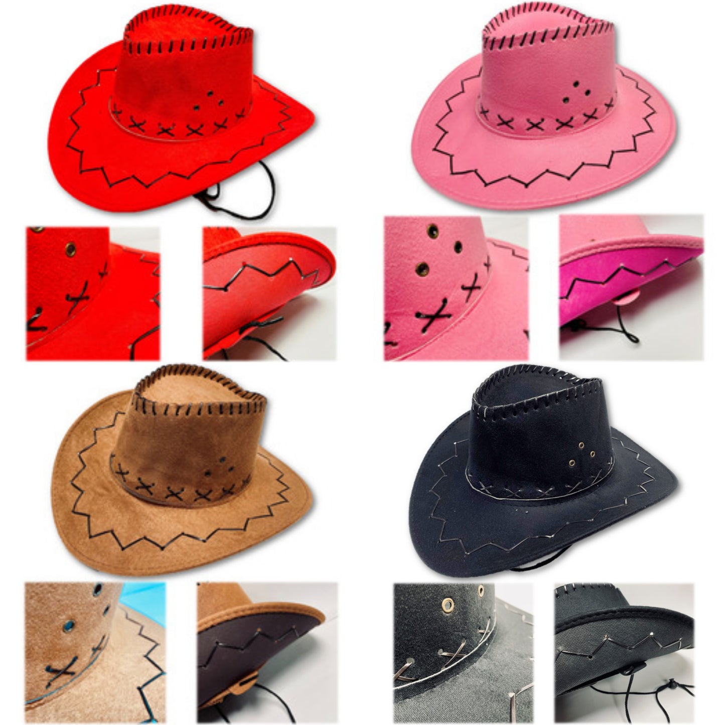Cowboy Hat Stitched