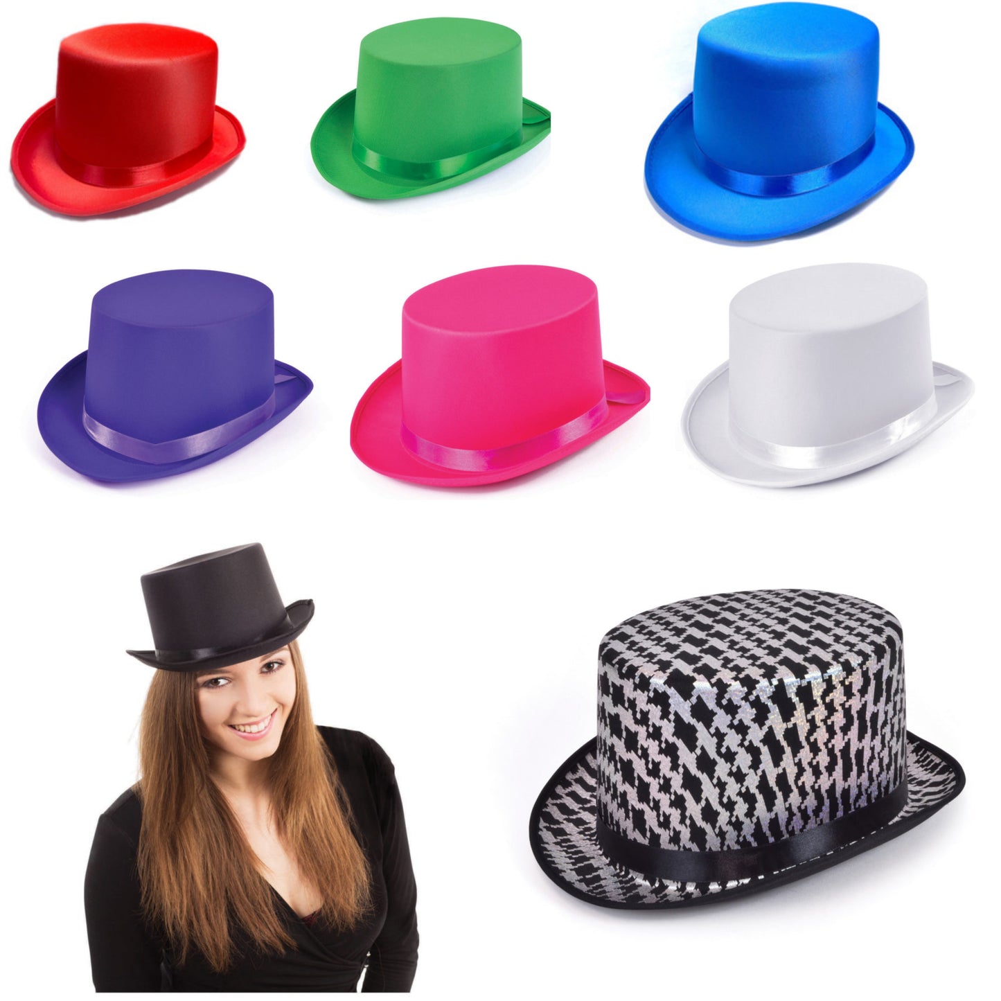 Top Hat Satin